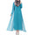 Muslim Robe Sunday Clothes Long Sleeve Dress   sky blue - Mega Save Wholesale & Retail - 1