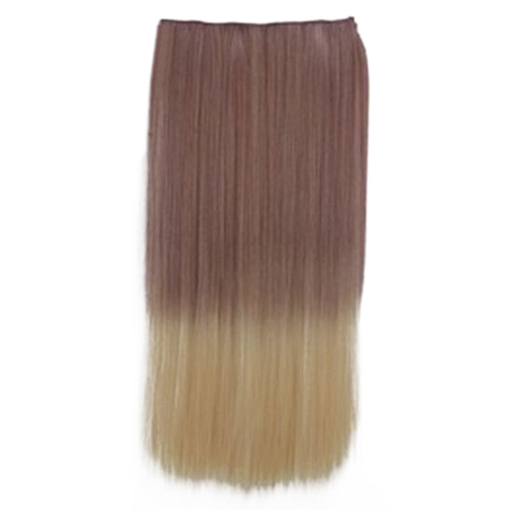 Wholesale Gradient color wig piece hair extension piece 5 animation clip hair piece wig Europe and America selling female cosplaya    16#