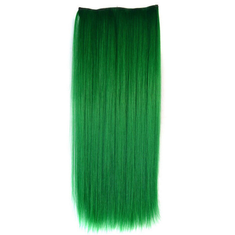 Gradient Ramp Straight Cosplay Wig Hair Extension 5 Cards 2 - Mega Save Wholesale & Retail - 1