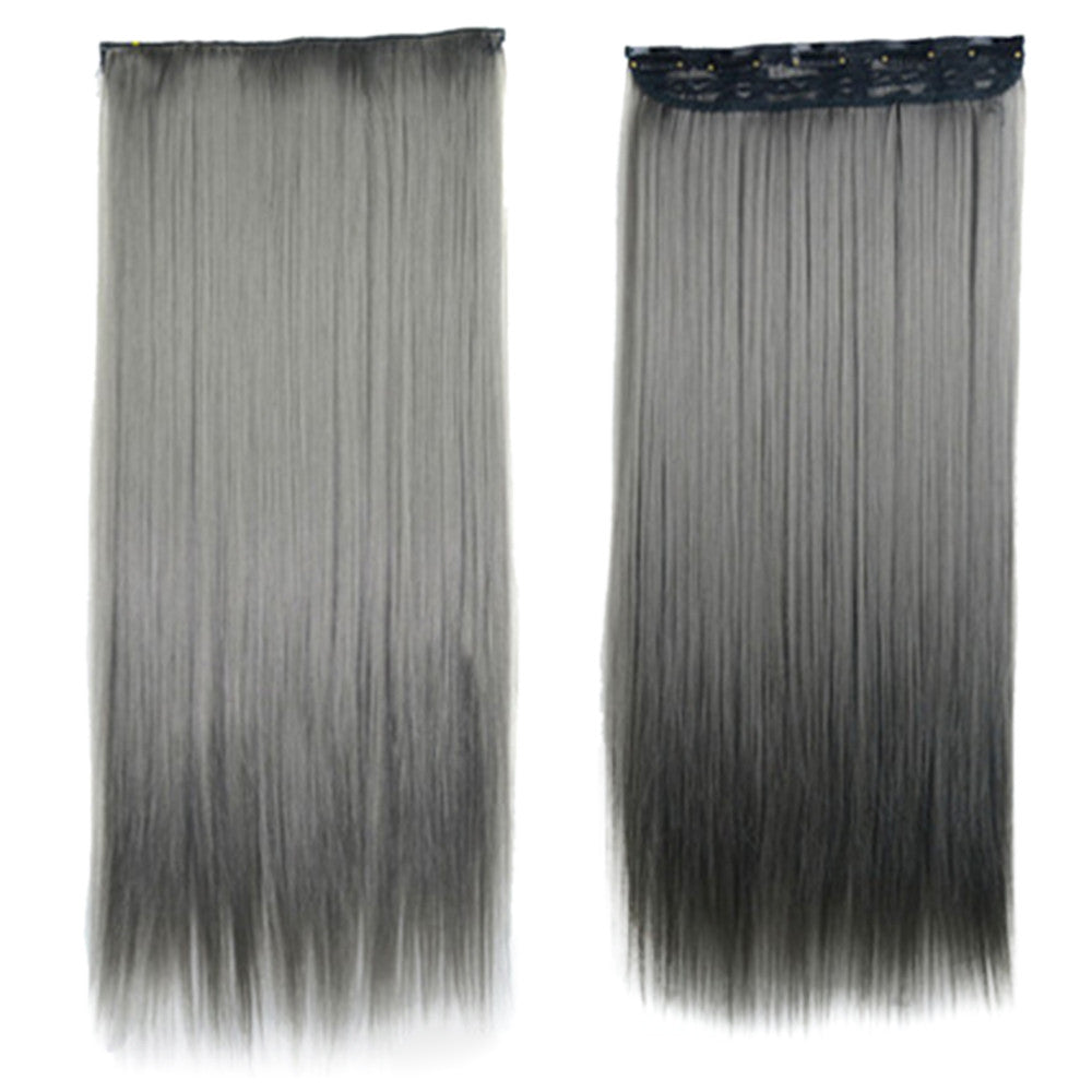 Gradient Ramp Straight Cosplay Wig Hair Extension 5 Cards 10 - Mega Save Wholesale & Retail - 1