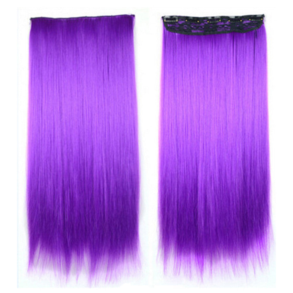 Gradient Ramp Straight Cosplay Wig Hair Extension 5 Cards 11 - Mega Save Wholesale & Retail - 1