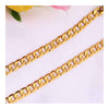 Galvanized High Emulational Women Men Necklace  yellow/60cm - Mega Save Wholesale & Retail - 3