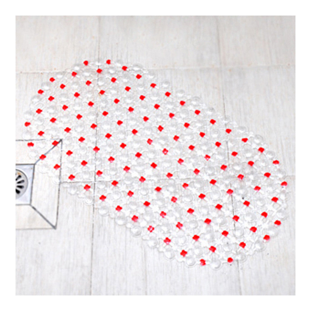 PVC Anti-skidding Ground Floor Foot Mat red - Mega Save Wholesale & Retail - 1