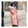 Winter Woman Fur Collar Thick Casual Middle Long Down Coat   pink   S - Mega Save Wholesale & Retail - 2