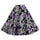 Hepburn Style Vintage Bubble Skirt A-line Pleated Skirt   purple    S - Mega Save Wholesale & Retail - 1