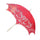 Lace Wedding Bridal Red Umbrella - Mega Save Wholesale & Retail