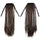 Manual Small Braids Horsetail Bohemian Style Wig brown black