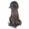 Lace-up Wig Horsetail Short Pear Hot    brown black 140-4# - Mega Save Wholesale & Retail - 1