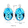 Super Big Blur Zircon Earrings - Mega Save Wholesale & Retail - 4