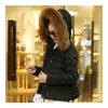 Sount Korean Style Short Down Coat Panda Design Coat   black   S - Mega Save Wholesale & Retail - 3