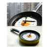 Creative Fried Egg Pan Wall Clock Silent   ardent red - Mega Save Wholesale & Retail - 3