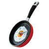 Creative Fried Egg Pan Wall Clock Silent   ardent red - Mega Save Wholesale & Retail - 2