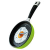 Creative Fried Egg Pan Wall Clock Silent   youthful green - Mega Save Wholesale & Retail - 2