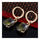 Earrings Delicate Dazzling Fashionable All-match Ellipse Zircon   green - Mega Save Wholesale & Retail - 2
