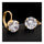 Earrings Diamanted with Zircon - Mega Save Wholesale & Retail - 2