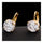 Earrings Diamanted with Zircon - Mega Save Wholesale & Retail - 3