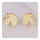 Smile Face Ear Studs   white - Mega Save Wholesale & Retail - 2