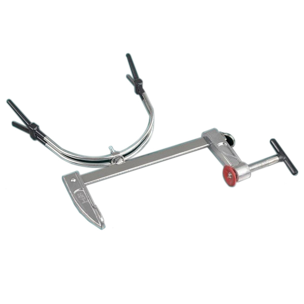 Campers adjustable bracket raft raft fishing raft pole pole bracket bridge fishing raft fishing boat fishing rod holder foot clip device