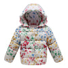 Child Down Coat Middle Long Thick Girl Coat Winter   white   100cm - Mega Save Wholesale & Retail - 1