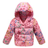 Child Down Coat Middle Long Thick Girl Coat Winter   pink    100cm - Mega Save Wholesale & Retail - 1
