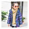 Child Down Coat Middle Long Thick Girl Coat Winter   navy    100cm - Mega Save Wholesale & Retail - 2