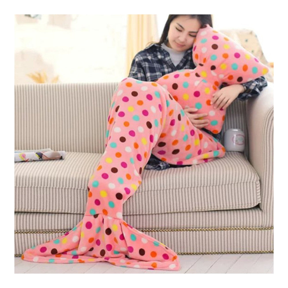 Bowknot Bolster Pink Dot Conditioner Sofa Casual Pillow Gift Girl   big - Mega Save Wholesale & Retail - 2