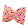 Bowknot Bolster Pink Dot Conditioner Sofa Casual Pillow Gift Girl   big - Mega Save Wholesale & Retail - 1