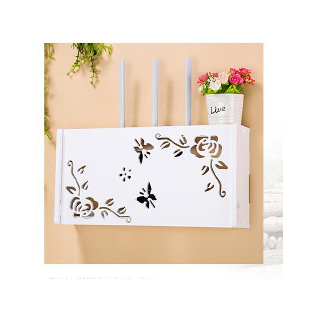 Creative Countryside Trapezoid Hat Rack Combination Wall Hanging Commodity Rack Storage - Mega Save Wholesale & Retail - 1