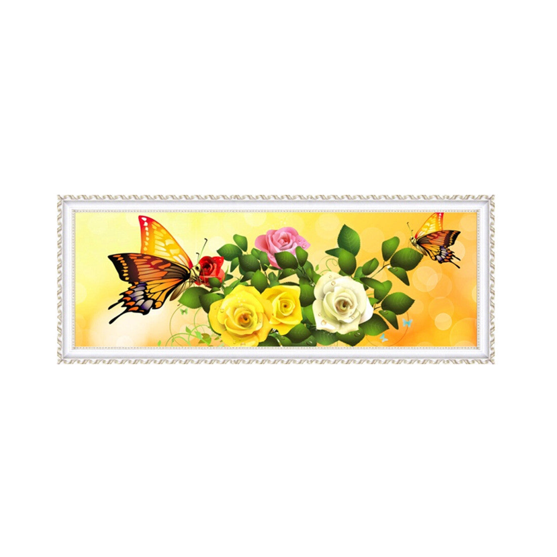 5D Diamond Painting Magic Cube Diamond Butterfly Loves Flower Living Room Diamond Stitch Cross Stitch - Mega Save Wholesale & Retail