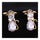 18K Gold Galvanized Zircon Earrings - Mega Save Wholesale & Retail - 3