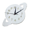 Mirror DIY Creative Wall Clock Acrylic Sticking Decoration    silver - Mega Save Wholesale & Retail