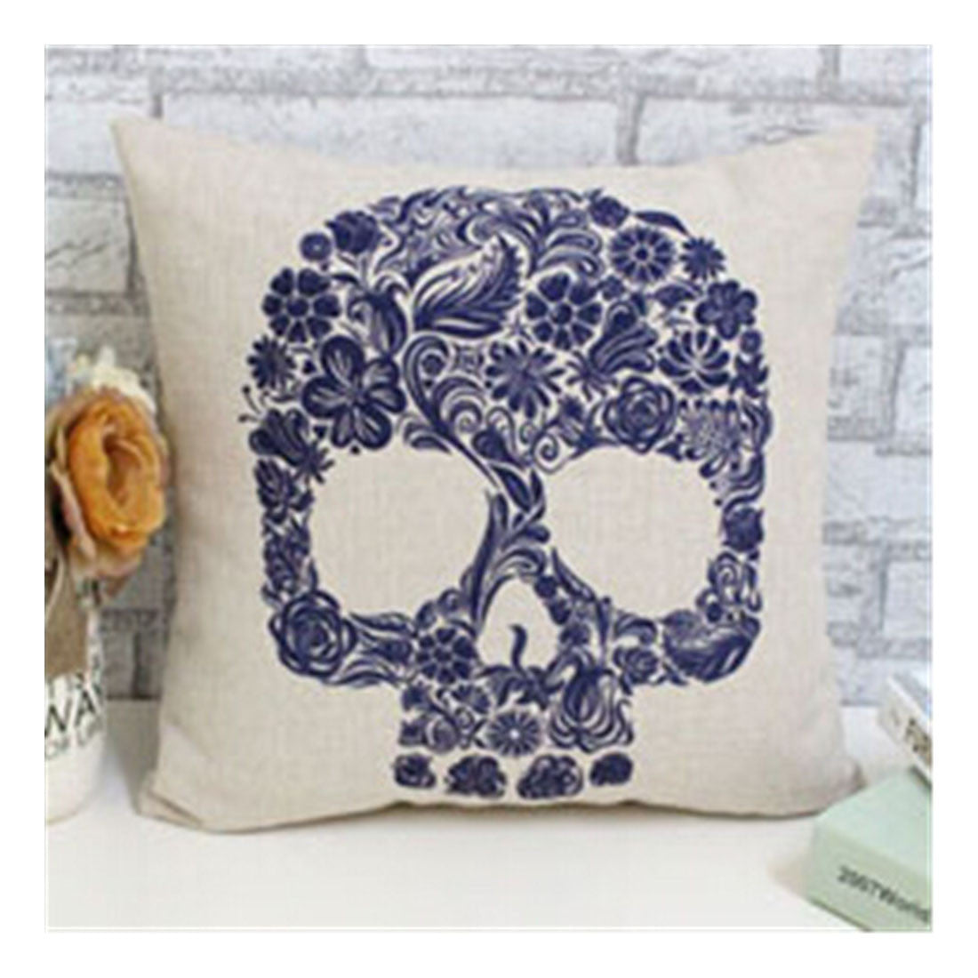 PP cotton cloth hold Pillow cotton pillow cushions cartoon skull - Mega Save Wholesale & Retail
