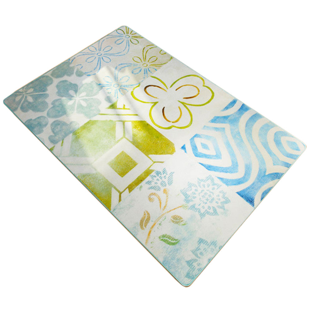 Mediterranean Style Carpet Ground Foot Mat   120*170cm - Mega Save Wholesale & Retail