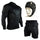 Long Sleeve Goalkeeper Clothes Elbow Pads Helmet Kneecaps    short pants 3pcs suit   M - Mega Save Wholesale & Retail - 1