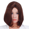 Hair Cap Short Central Parting Bobo Wig