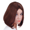 Hair Cap Short Central Parting Bobo Wig