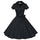 Summer Woman Bohemian Style Bubble Skirt Dot Dress   black   S - Mega Save Wholesale & Retail - 1