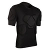 Long Sleeve Goalkeeper Clothes Elbow Pads Helmet Kneecaps   goalkepper clothes black   M - Mega Save Wholesale & Retail - 2