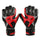 Latex Goalkeeper Gloves Roll Finger Non-slip Breathable   black red - Mega Save Wholesale & Retail