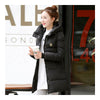Super Long Down Coat Woman Thick Fashionable Thick   black   M - Mega Save Wholesale & Retail - 1