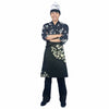 Unisex Sushi Chef Coat Sleeve Kinomo Japanese Restaurant Uniform Jacket Ties up