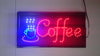 Neon Lights LED Animated Coffee Sign Customers Attractive Sign Store Shop Sign