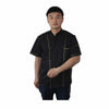 Short Sleeve Kitchen Cooker Working Uniform Chef Waiter Waitress Coat Jacket