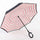 C-Handle Parasol Folding Rain Windproof Umbrella Double Layers Inverted Reverse