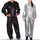 Unisex Sweat Sauna Suit Lose Weight Slimming Anti Rip Workout Training Clothes 