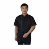 Short Sleeve Kitchen Cooker Working Uniform Chef Waiter Waitress Coat Jacket 