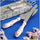 Brand New Wedding Cake Resin Handle Knife and Serving Set