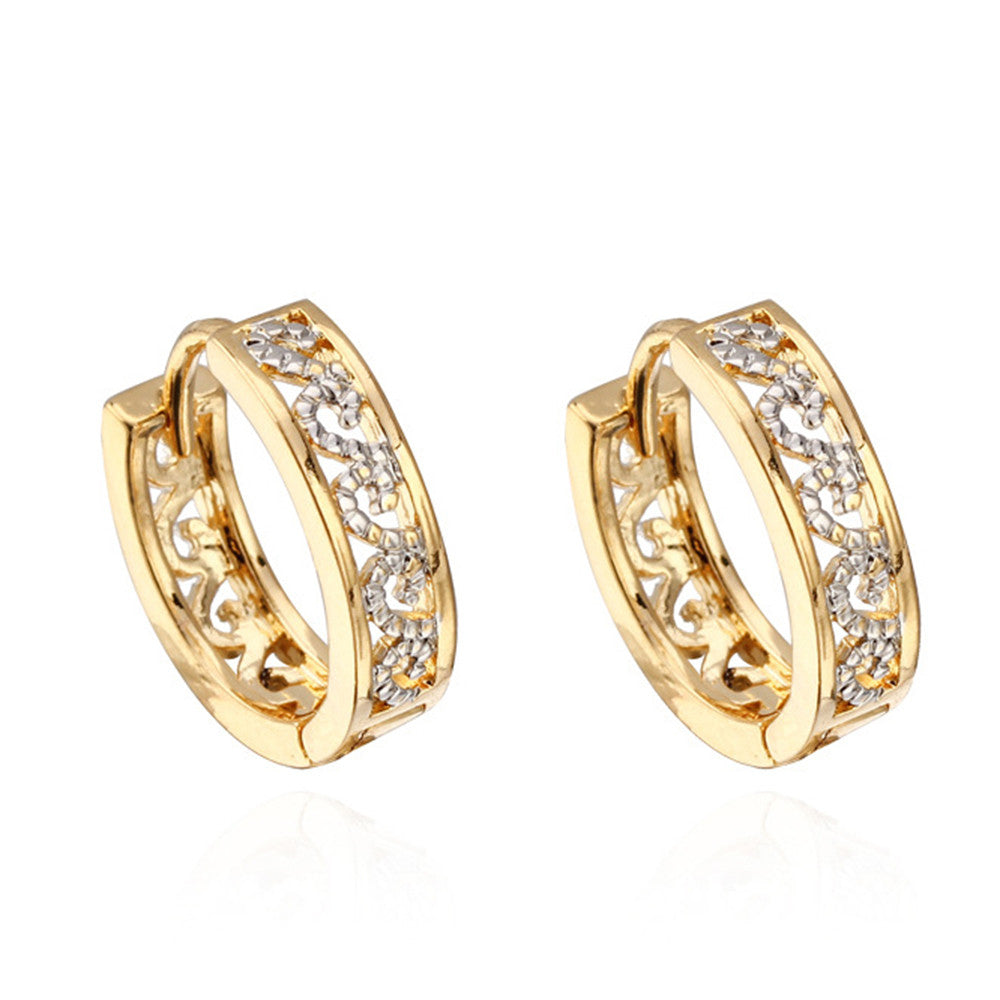 18K Gold Plated Zircon Earings - Mega Save Wholesale & Retail