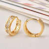 18K Gold Plated Zircon Earings - Mega Save Wholesale & Retail - 4