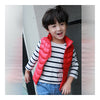 Child Thin Light Stand Collar Waistcoat Down Coat   red   110cm - Mega Save Wholesale & Retail - 2